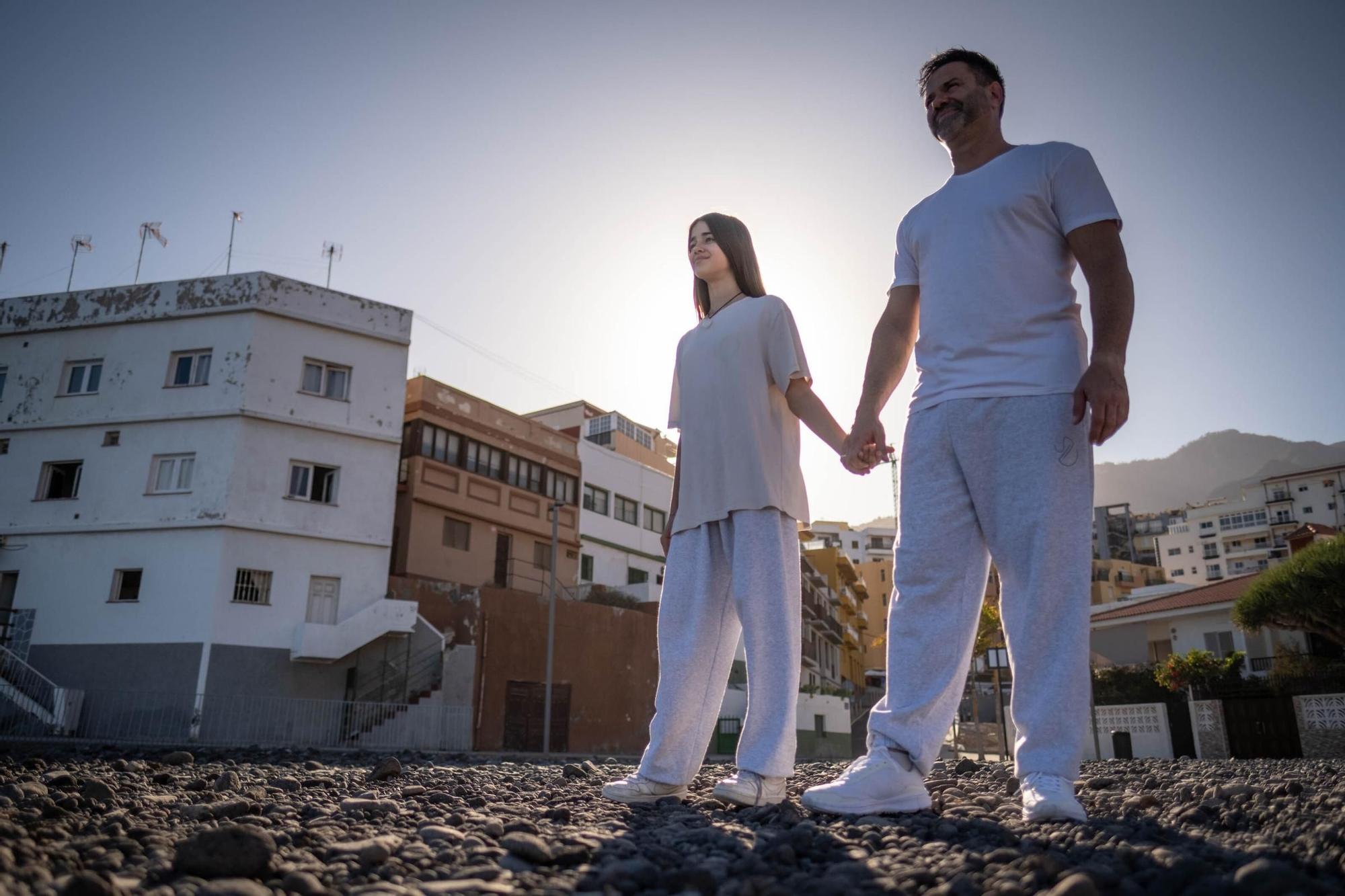 José Luis Conde y su hija Leire Conde