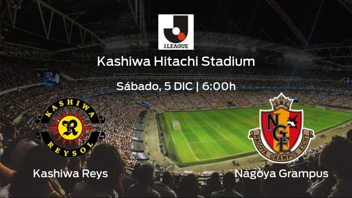 Previa del partido: Kashiwa Reysol - Nagoya Grampus