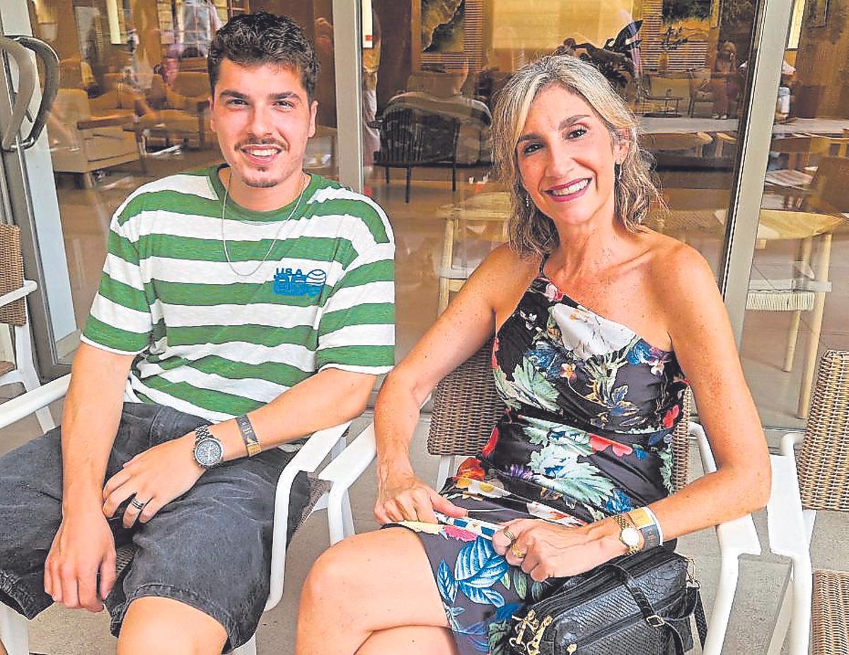 Marc Sánchez y Milagros Balba.