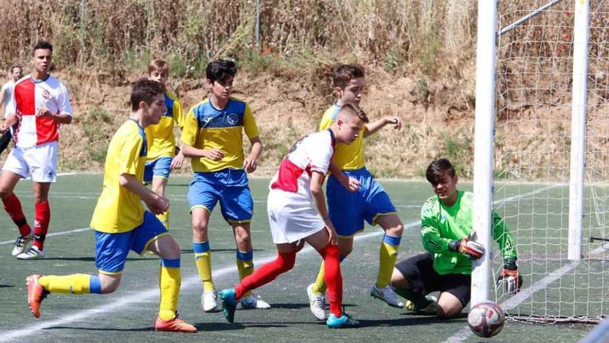 Diferentes momentos del Torneo celebrado ayer.