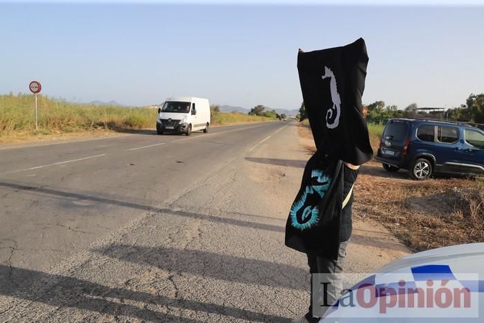 Protesta contra el estado del Mar Menor