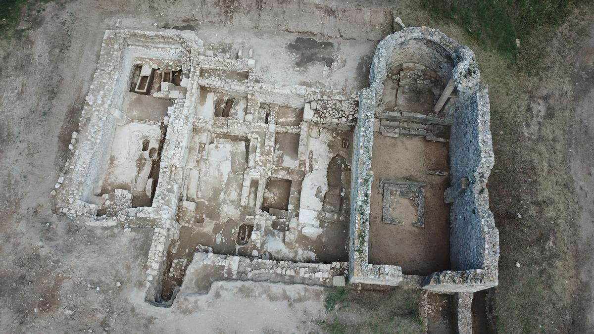 Yacimiento cristiano en Santa Margarida d'Empuries.