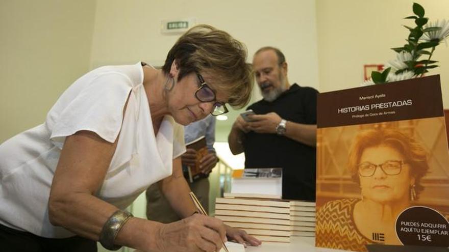 Marisol Ayala presenta su libro &#039;Historias prestadas&#039; en el Club La Provincia