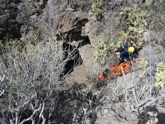 Hallado el cuerpo de un hombre en la Sima de Jinámar