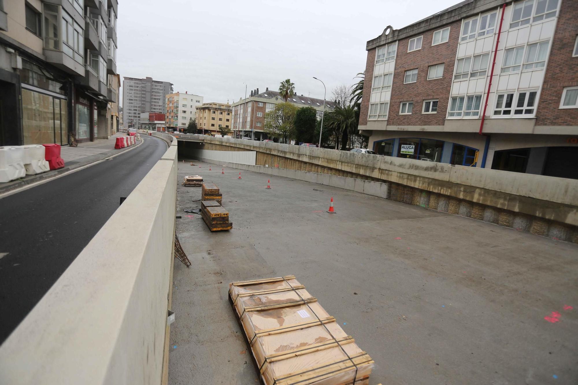 Comerciantes de Sol y Mar, pendientes del avance de las obras: “Esperamos que cumplan y arreglen la zona antes de Navidad ”