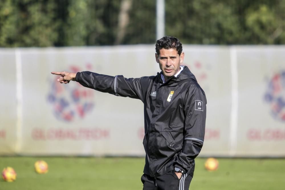 Entrenamiento del Real Oviedo