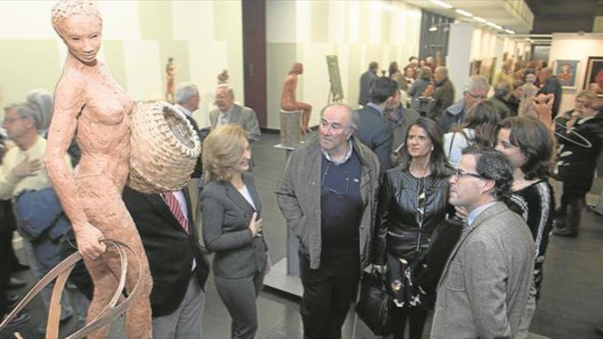 Exposición de los fondos artísticos, en la torre