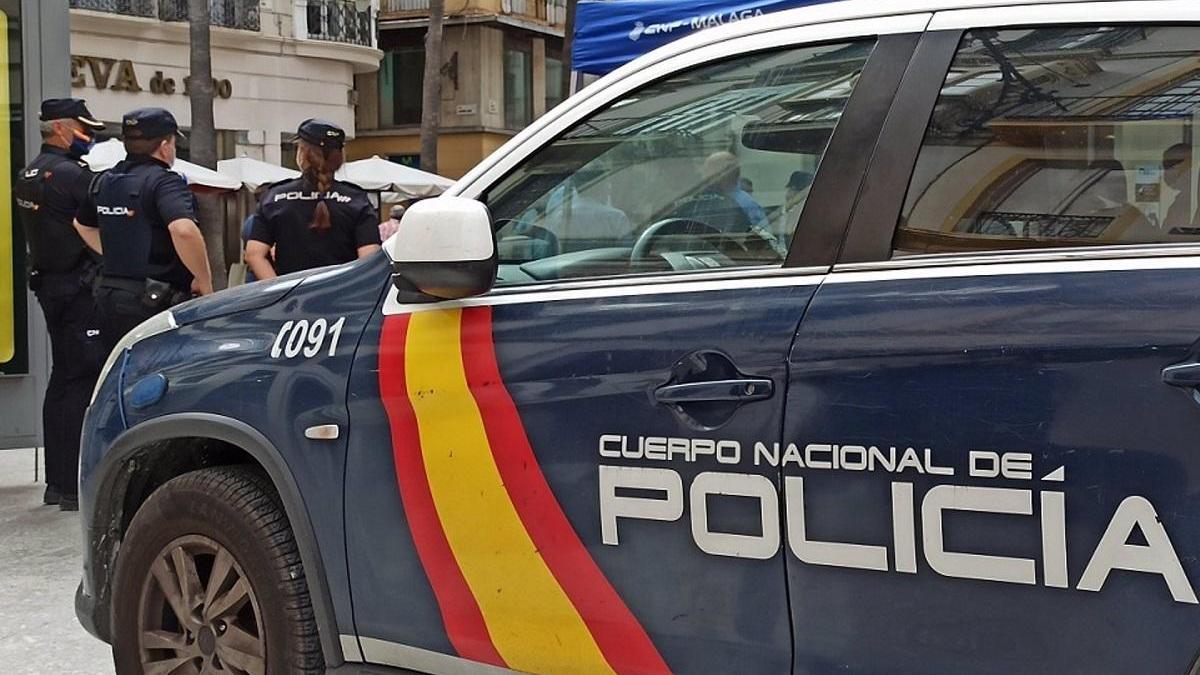 Un vehículo del Cuerpo Nacional de Policía.