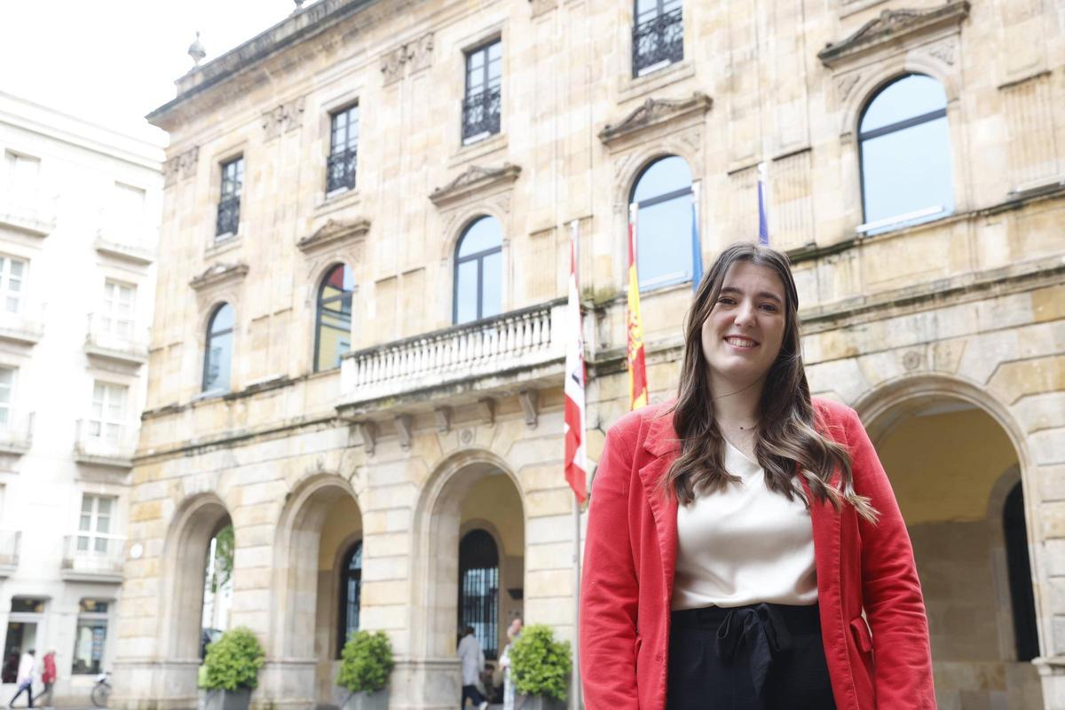 Olaya Suárez, portavoz de Podemos en el Ayuntamiento.