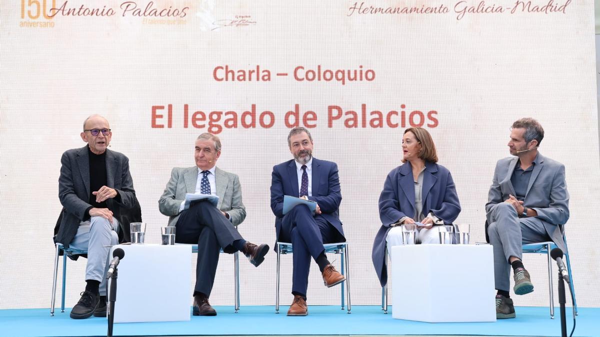 La mesa redonda sobre la obra de Antonio Palacios.