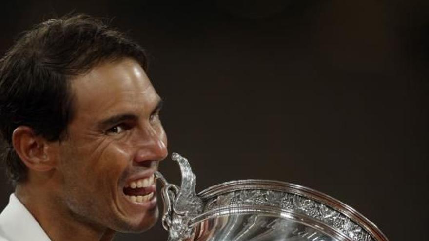 Los 21 Grand Slams de Rafa Nadal