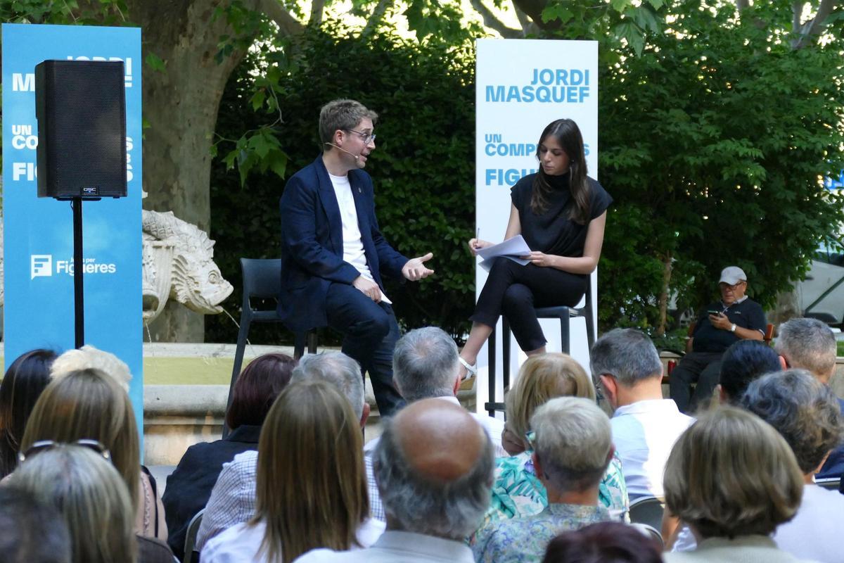 EN IMATGES | Jordi Masquef oficialitza la seva candidatura per a les eleccions municipals de 2027 a la plaça de l'Estació EN IMATGES | Jordi Masquef oficialitza la seva candidatura per a les eleccions municipals de 2027 a la plaça de l'Estació