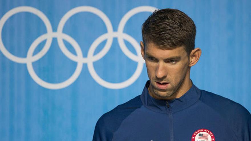 El nadador estadounidense Michael Phelps.