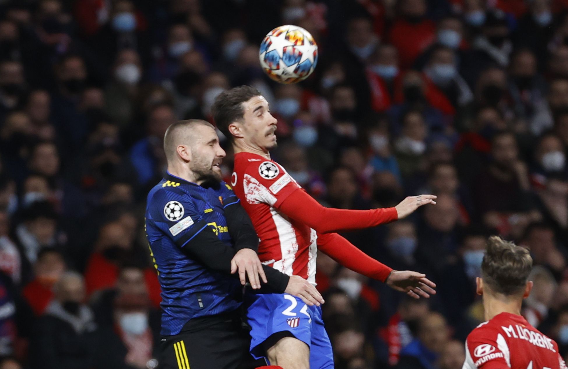 Atlético de Madrid - Manchester United, en imágenes