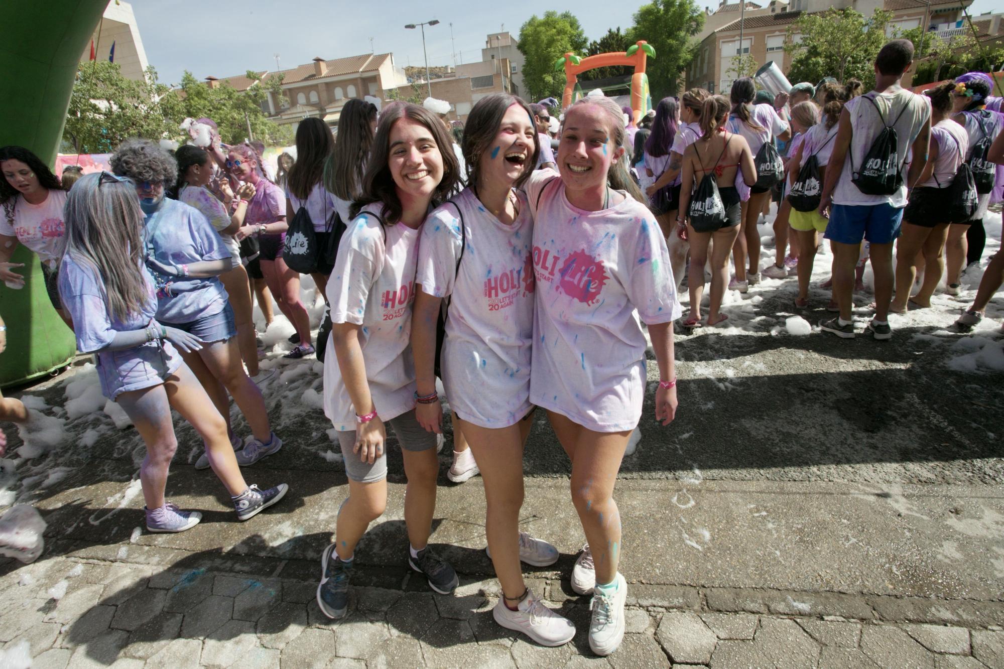 ‘Holi Life’, la carrera del color en Cabezo de Torres