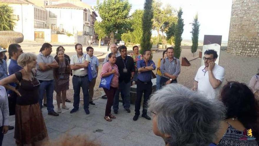 Participantes en el congreso visitan el Alcázar de Toro.