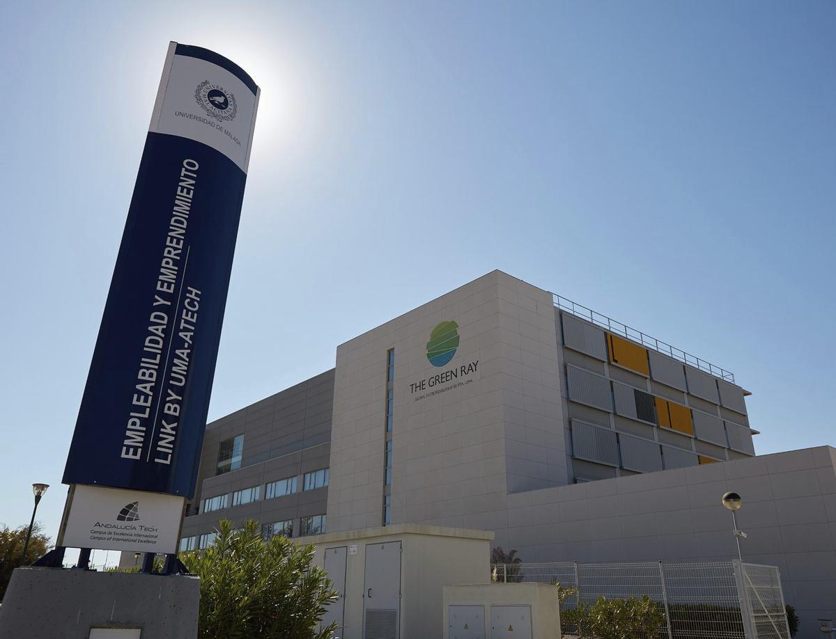 Edificio The Green Ray, sede del espacio Link by UMA-Atech.|  | LA OPINIÓN