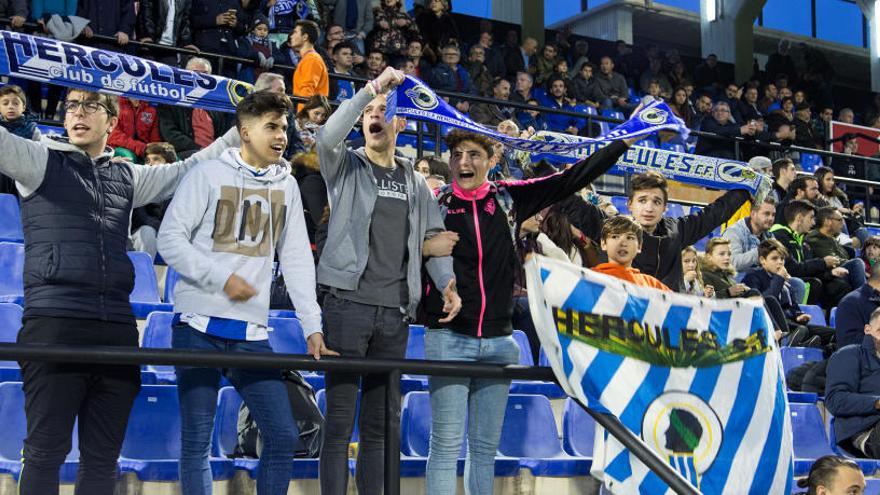 El Hércules llama a filas a su afición ante el Villarreal B