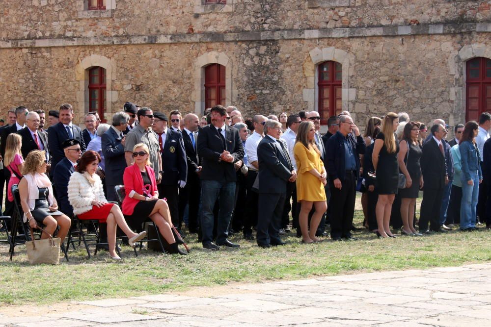 Més de 300 persones juren bandera al Castell de Figueres