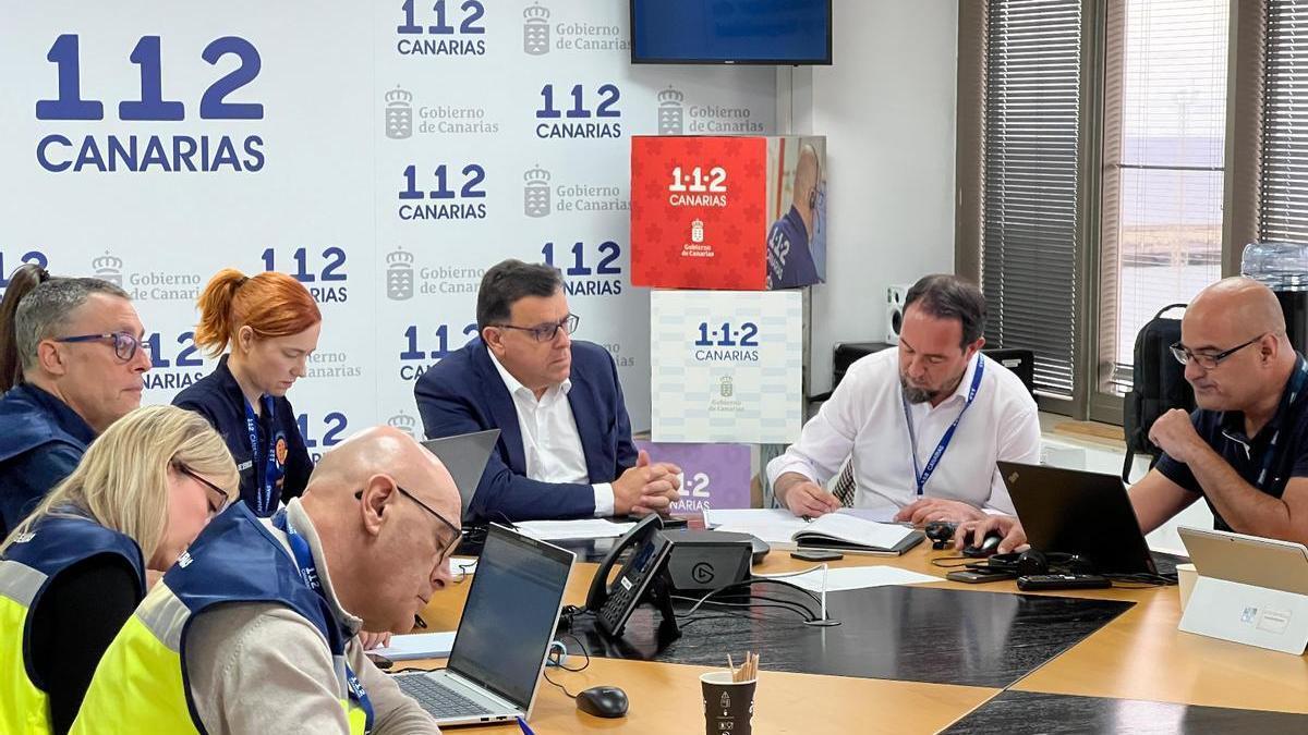 Reunión del Comité Asesor del Plateca esta mañana en Tenerife.
