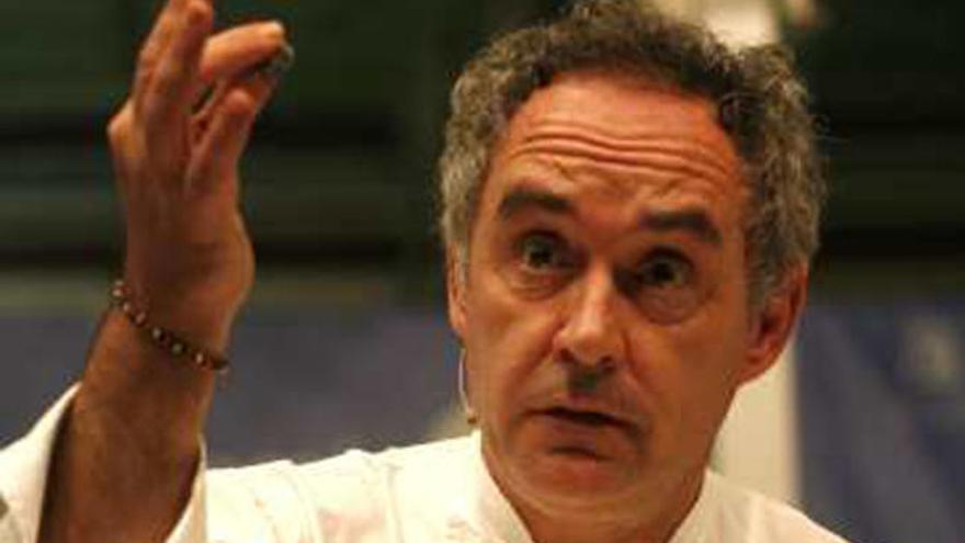 El cocinero Ferran Adrià.