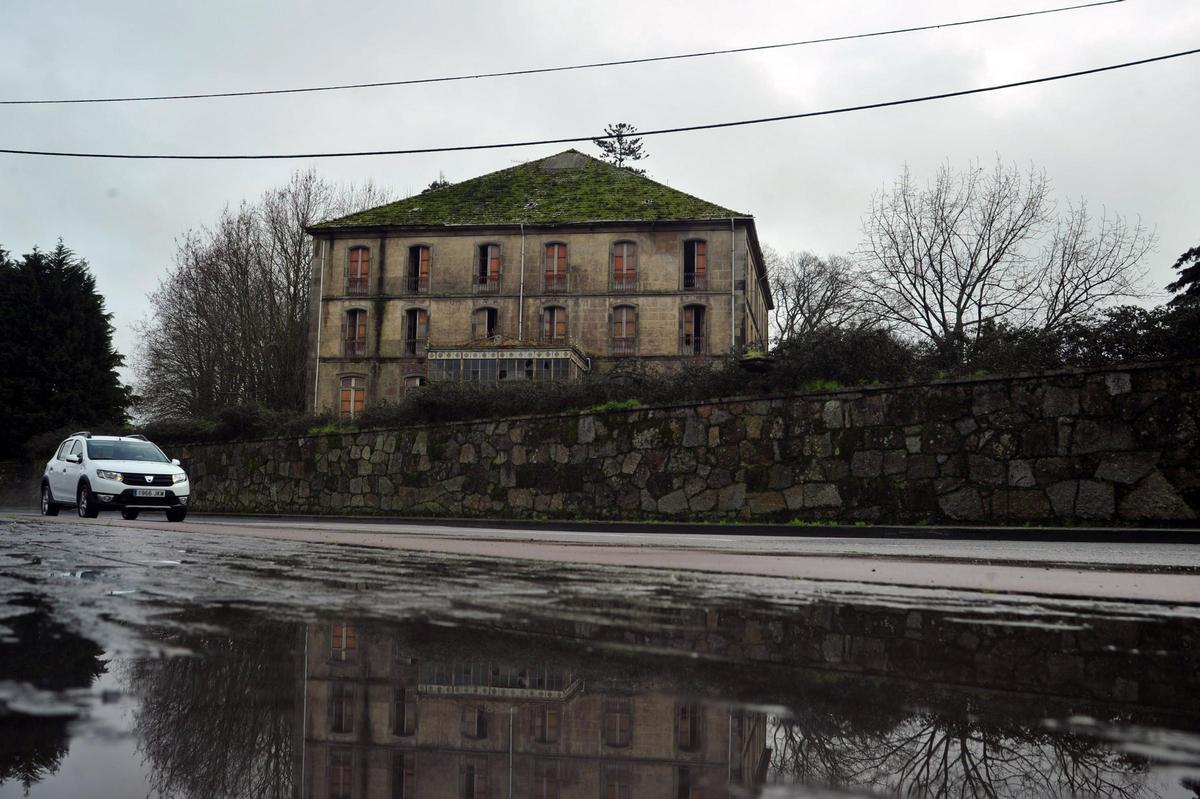 La casona de los Duques de Terranova, en Vilagarcía de Arousa