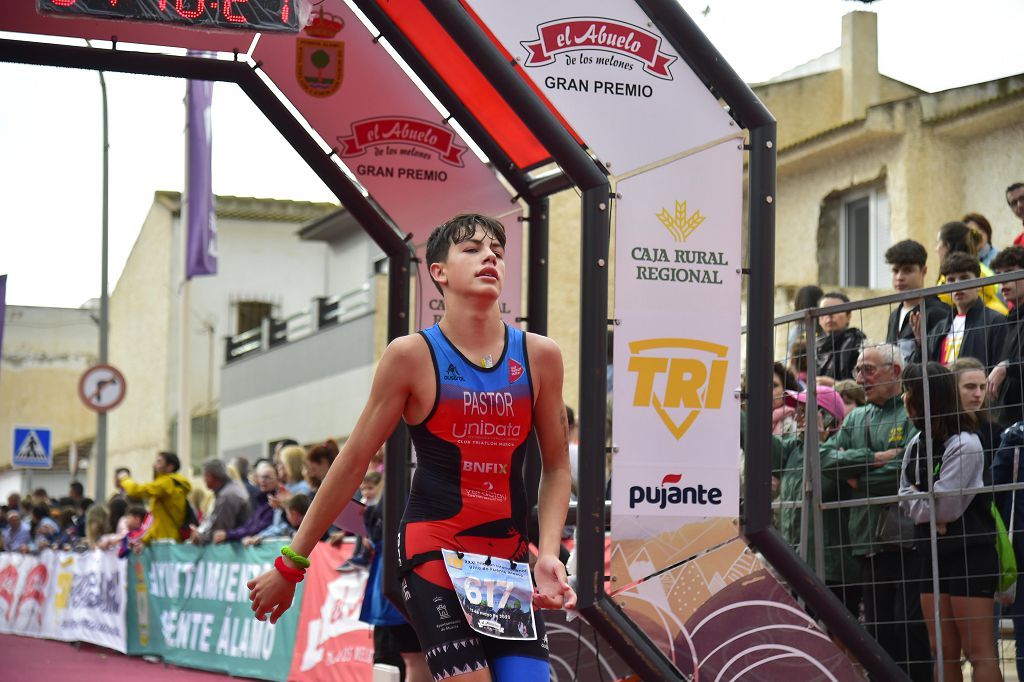 Llegada del triatlón de Fuente Álamo (I)