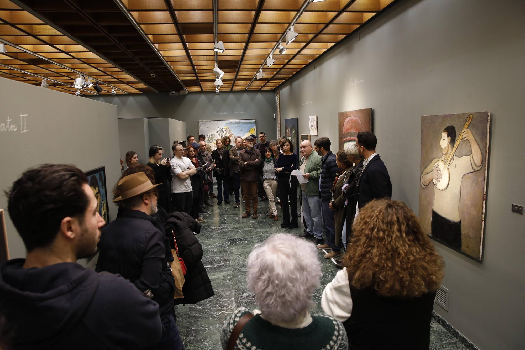 Así es la exposición de Javier del Río en el museo en el Evaristo Valle