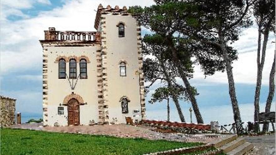 L&#039;emblemàtic espai de la plaça de Sant Martí d&#039;Empúries.