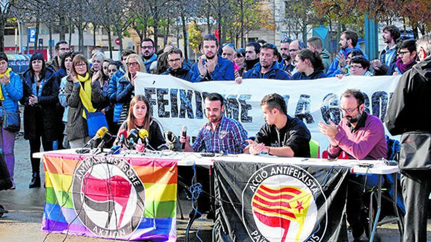 Plataforma Antifeixista: «Va ser  un acte de tortura retransmès en directe»