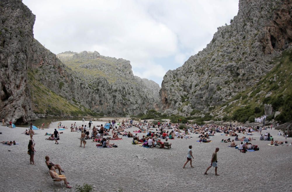 Konzert im Torrent de Pareis: Chorklänge in der Felsenschlucht