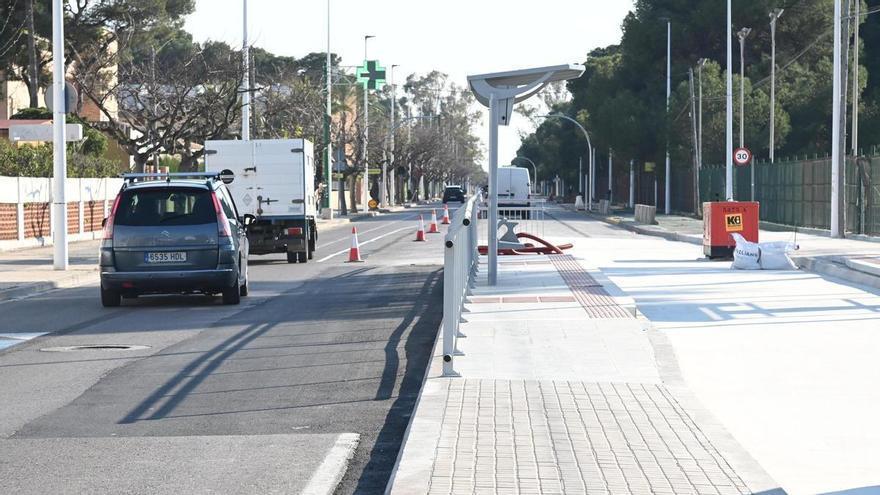 La avenida Ferrandis Salvador de Castelló reabre al tráfico tras seis meses de obras. Ya hay fecha