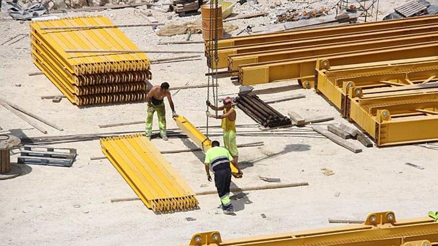 Imagen de los últimos trabajos en la zona del Barranc de la Batalla.