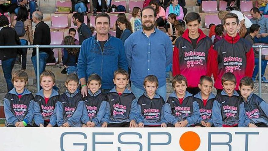 El prebenjamí C completael reportatge solsoní