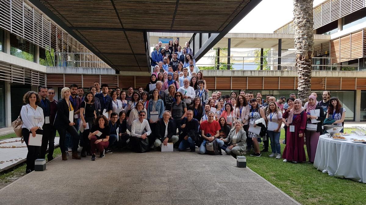 Una foto de grupo de las jornadas para doctorados que se ha celebrado esta semana en la Universidad de Alicante.