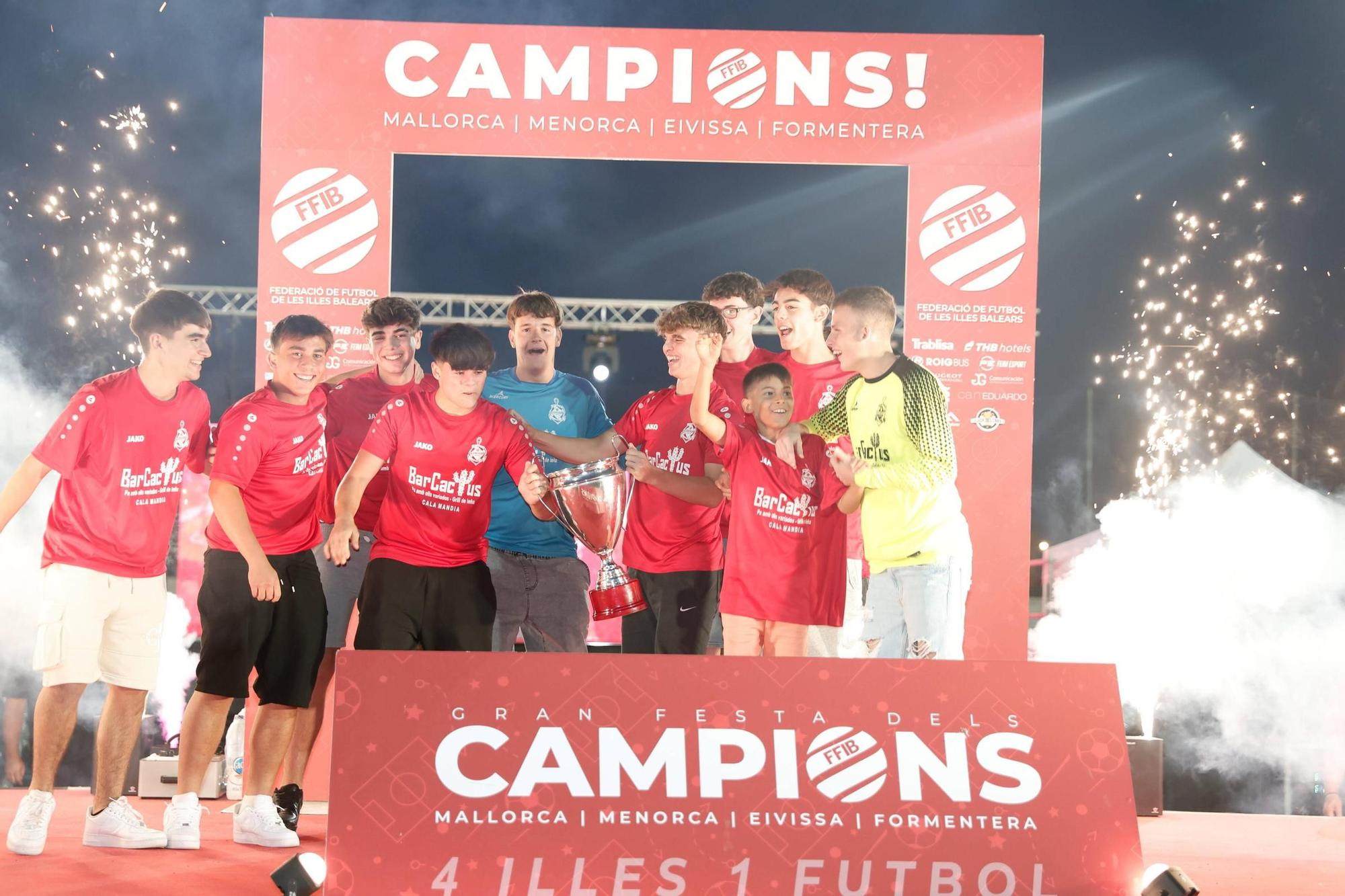 Gran Festa dels Campions del futbol base de Mallorca