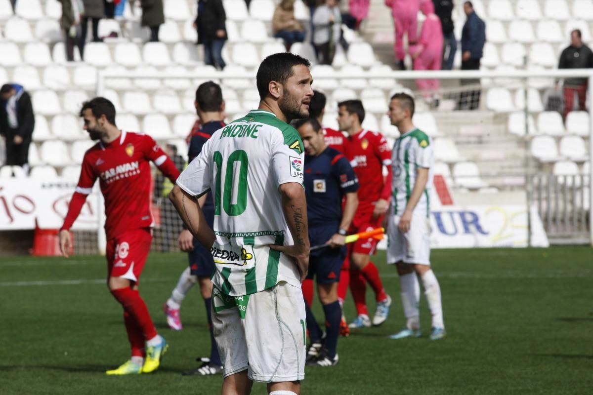 El Córdoba CF-Real Zaragoza, en imágenes