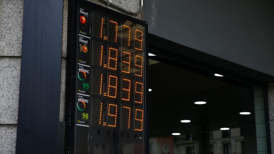 Precios de la gasolina.