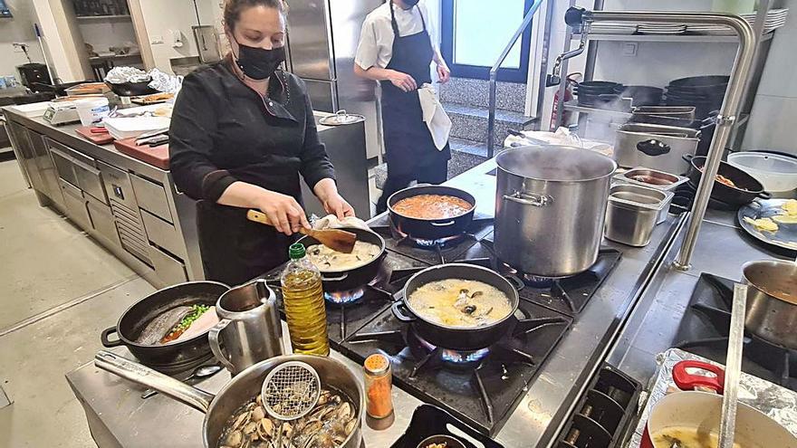 Lorena Moldes, la propietaria y cocinera del restaurante Pan de Millo.