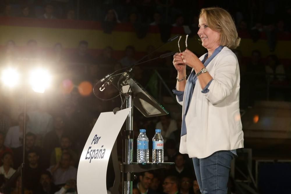 Acto de campaña de Vox en Murcia