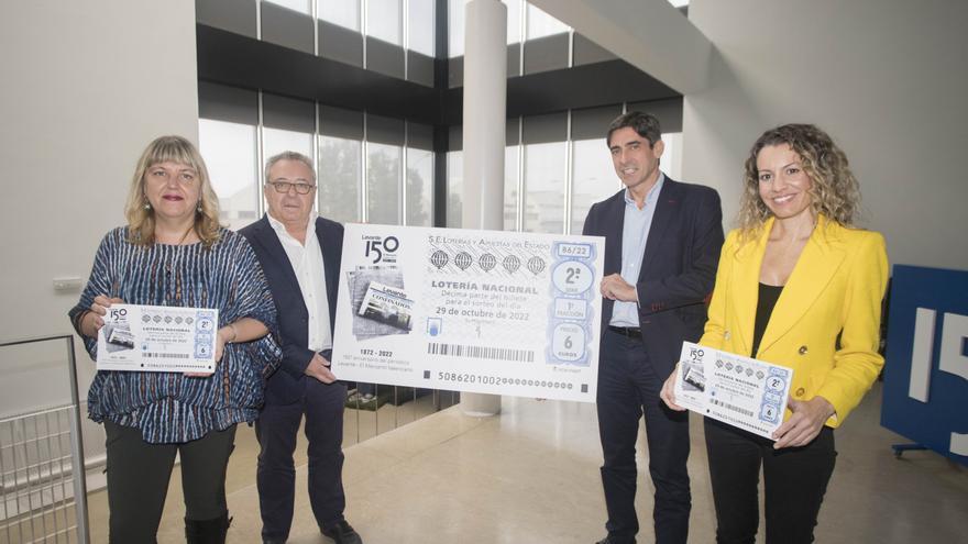 Loterías del Estado dedica el décimo del sábado a Levante-EMV