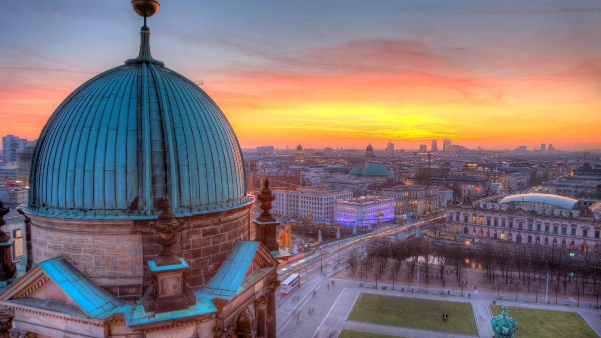 Vista desde la cúpula de la catedral de Berlín