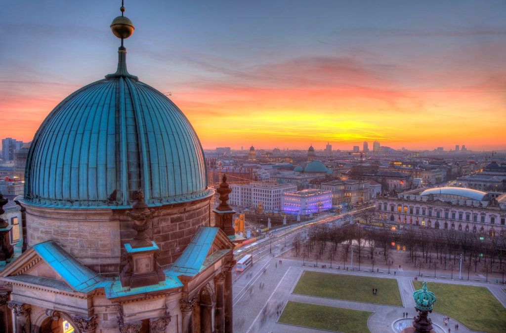 Vista desde la cúpula de la catedral de Berlín