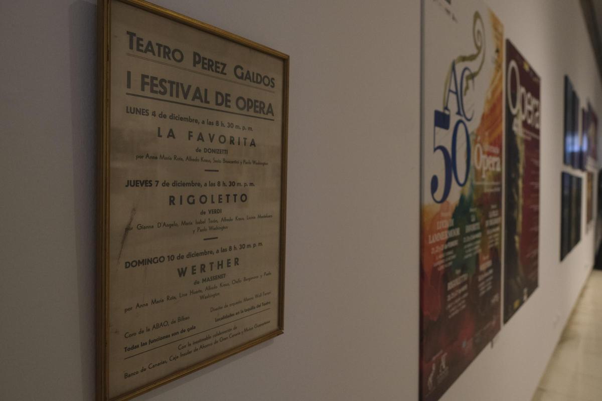 Exposición 'Amigos Canarios de la Ópera' Exposición 'Amigos Canarios de la Ópera'