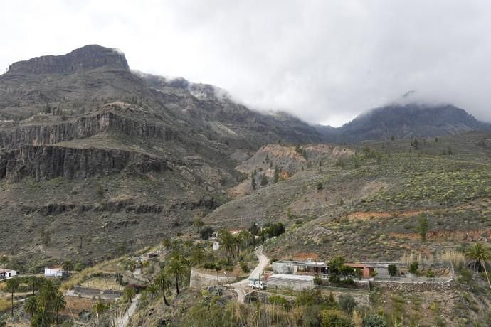 GRAN CANARIA 26-01-2019  SANTA LUCIA DE TIRAJANA-SAN BARTOLOME DE TIRAJANA. Fotos al macizo de Amurga. Fotos a los terrenos de la familia de Román comprados por el Cabildo.  FOTOS: JUAN CASTRO