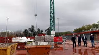 La Escuela de Bomberos de Murcia encara su recta final y estará concluida este año