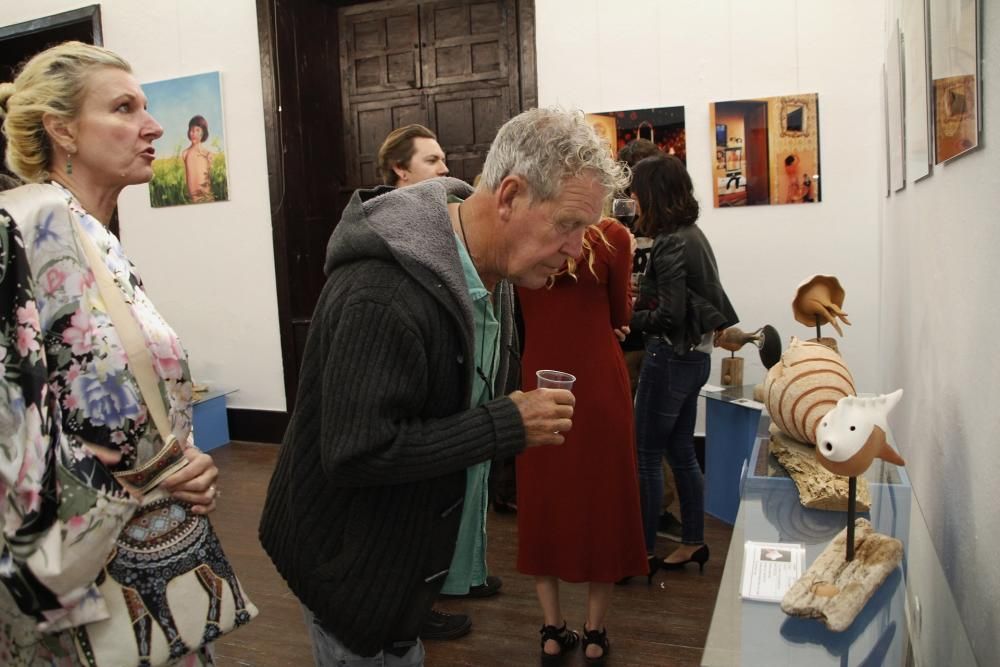 El ceramista Tino Alemán expone en Yaiza 'De Tierra y Mar'