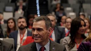 Pedro Sánchez, durante la clausura del Congreso 10º Aniversario Multinacionales con España.