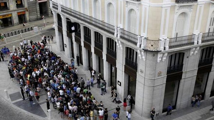 Apple desata la locura en Madrid