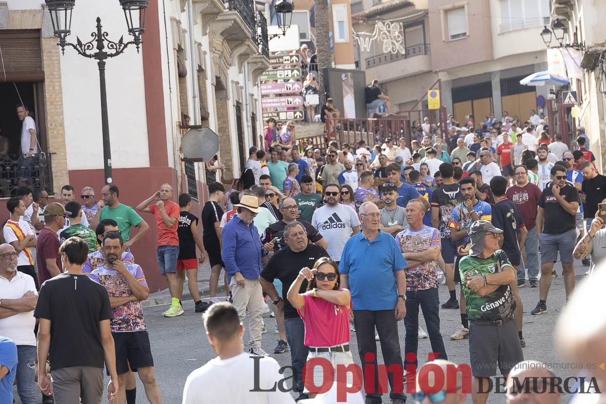 El segundo encierro de las Fiestas de Moratalla se salda con un herido